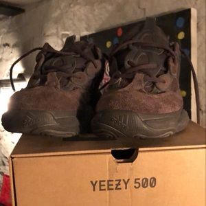 **SOLD**-Yeezy 500 utility black.